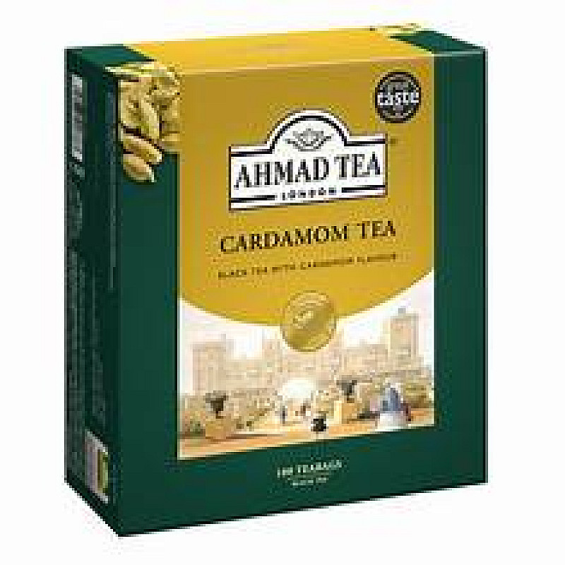 AHMAD CARDAMOM GREEN TEA 100TB