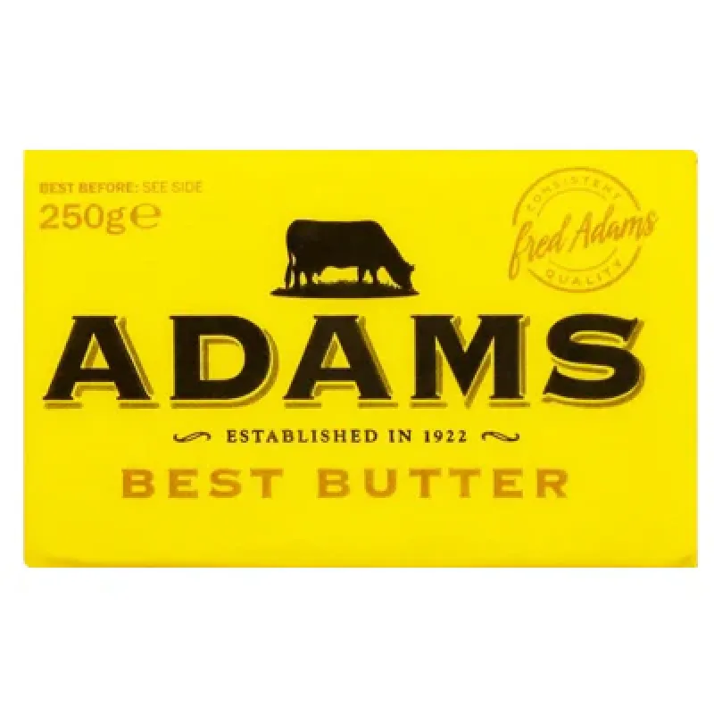 ADAMS BEST BUTTER 250G