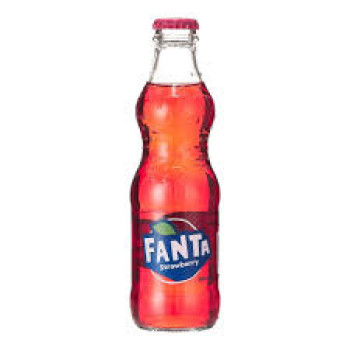 FANTA STRAWBERRY GLASS 250ML