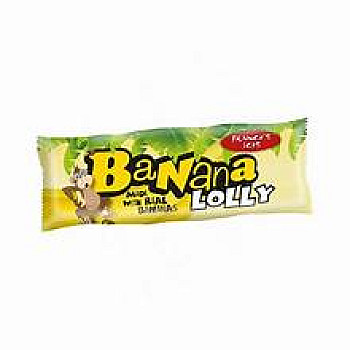 BANANA LOLLY REAL BANANA