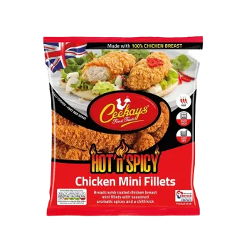 CEEKAYS HOT & SPICY MINI FILLETS 500G