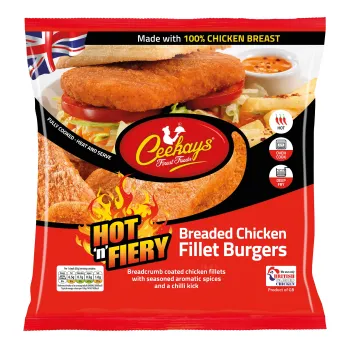 BREADED CHICKEN FILLET BURGERS  700G