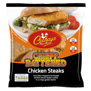 CEEKAYS BREADED CHICKEN STEAKS 960G