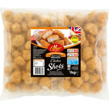 CEEKAYS BREADED CHICKEN SHOTS 950G