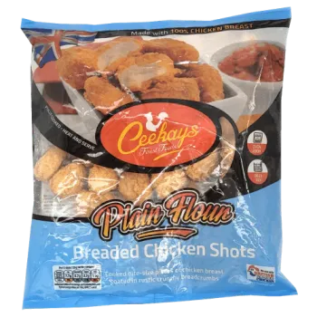 BREADED CHICKEN SHOTS 500G