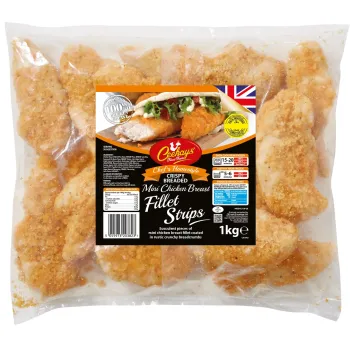 CEEKAYS BREADED CHICKEN FILLETS 900G