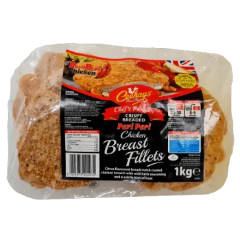 CEEKAYS PERI PERI BREAST FILLETS 945G