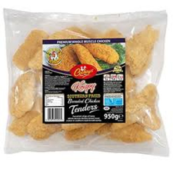 CEEKAYS KRISPY H & S BREADED CHICKEN  TENDERS 950G