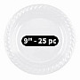 9" PLATES 25PCS