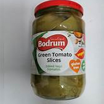 BODRUM GREEN TOMATO SLICES 670G