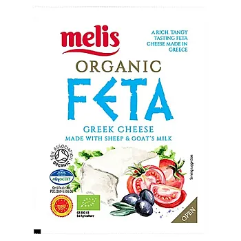 MELIS ORGANIC FETA CHEESE 200G