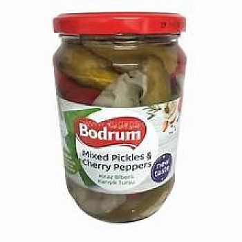 BODRUM MIXED PICKLES & CHERRY PEPPERS