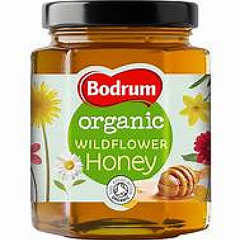 BOLDRUM ORGANIC WILDFLOWER HONEY 250G