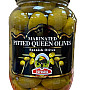 MARINATED PITTED QUEEN OLIVES 850G