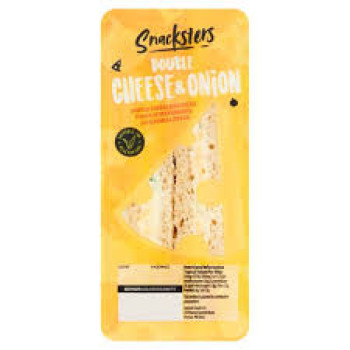 DOUBLE CHEESE & ONION SNACKSTERS