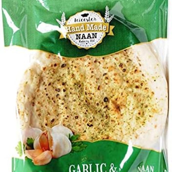 3 HAND MADE NAAN (GARLIC & CORIANDER)