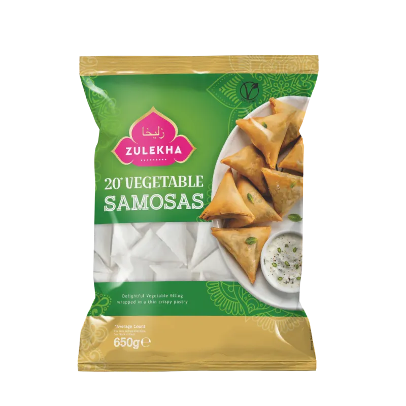 ZULEKHA VEG SAMOSAS 650G
