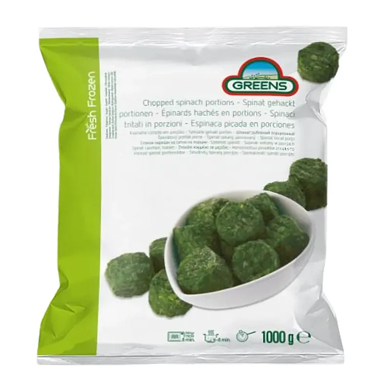 CHOP SPINACH PORTION 1KG