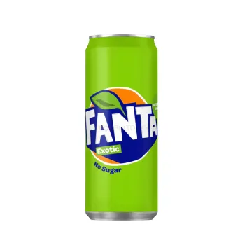 FANTA EXOTIC TIN(GREEN) 330ML
