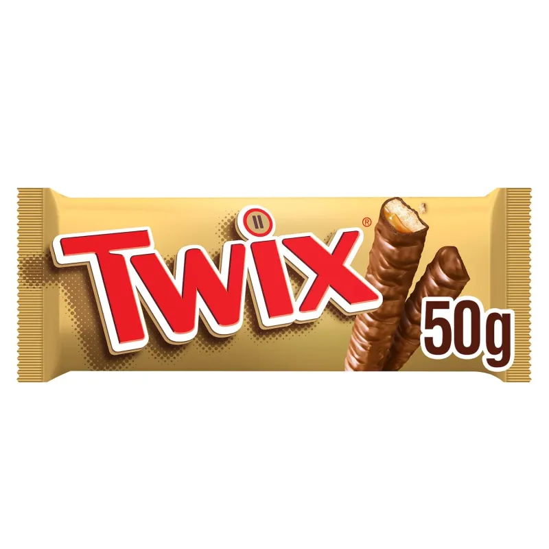 TWIX CHOCOLATE BAR 50G