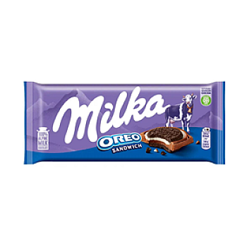 MILKA OREO SANDWICH CHOCOLATE 92G