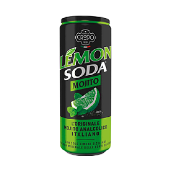 FONTI DI CRODO LEMON SODA MOJITO 330ML