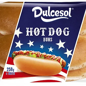 DULCESOL HOT DOGS BUNS