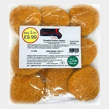 DEALICIOUS CHICKEN STEAKS 680G