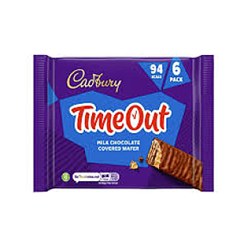 CARDBURY TIME OUTCMILK CHOCOLATE WAFFER 18G