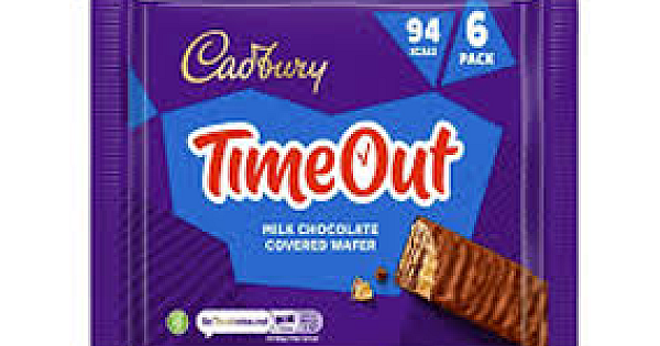 CARDBURY TIME OUTCMILK CHOCOLATE WAFFER 18G