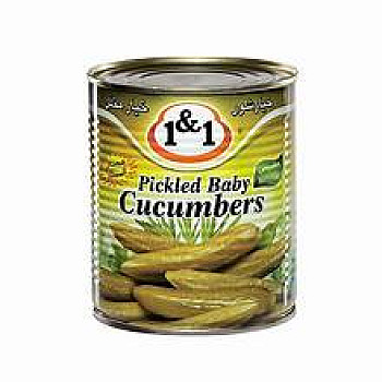 1&1 BABY PICKLED CUCUMBER JAR 700G