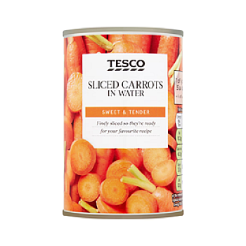 SLICED CARROTS 300G