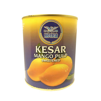 HEERA KESAR MANGO PULP SWEETENED 850G
