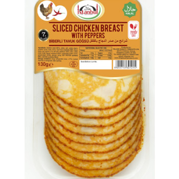 INTANBUL SLICED CHICKEN BREAST 130G