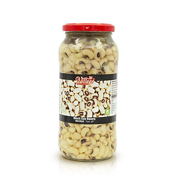  VILLAGE BLACK EYE BEANS  JAR    